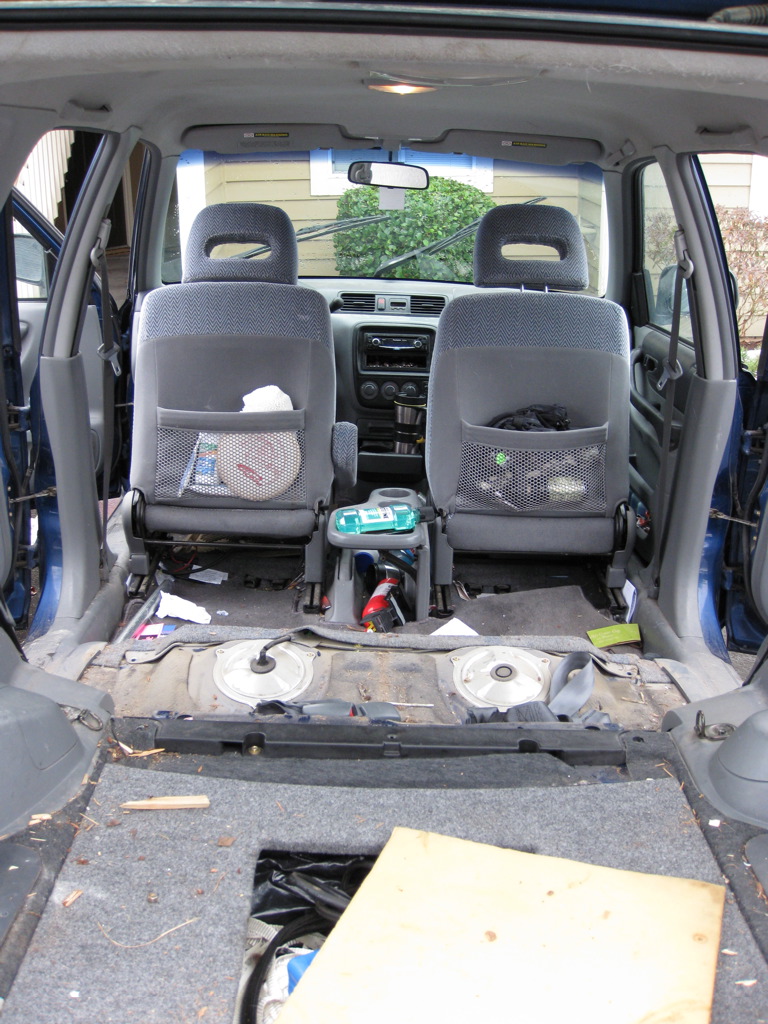 Convert honda crv to camper #7