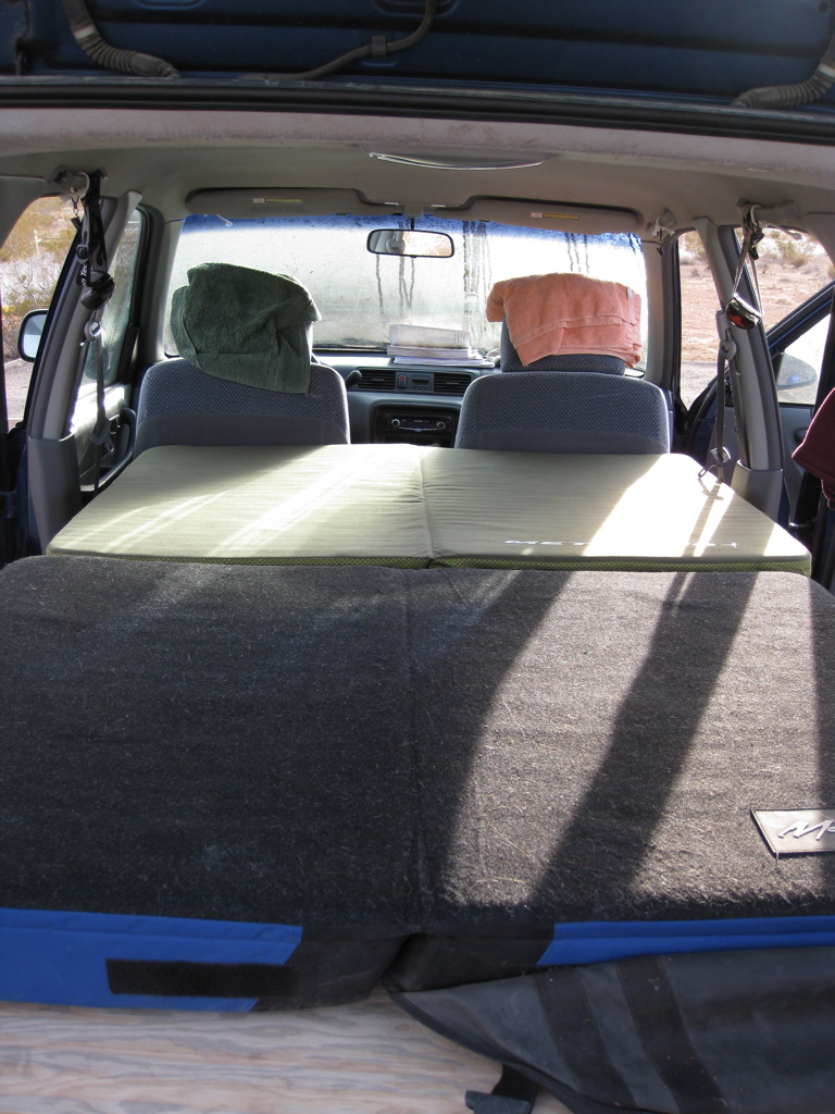Convert honda crv to camper #5